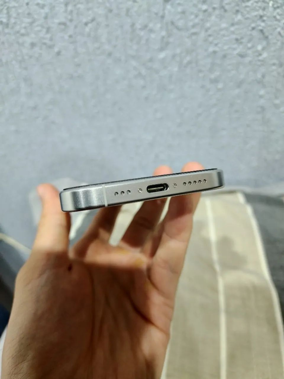 iPhone 15 PRO branco 128 GB - Foto 2