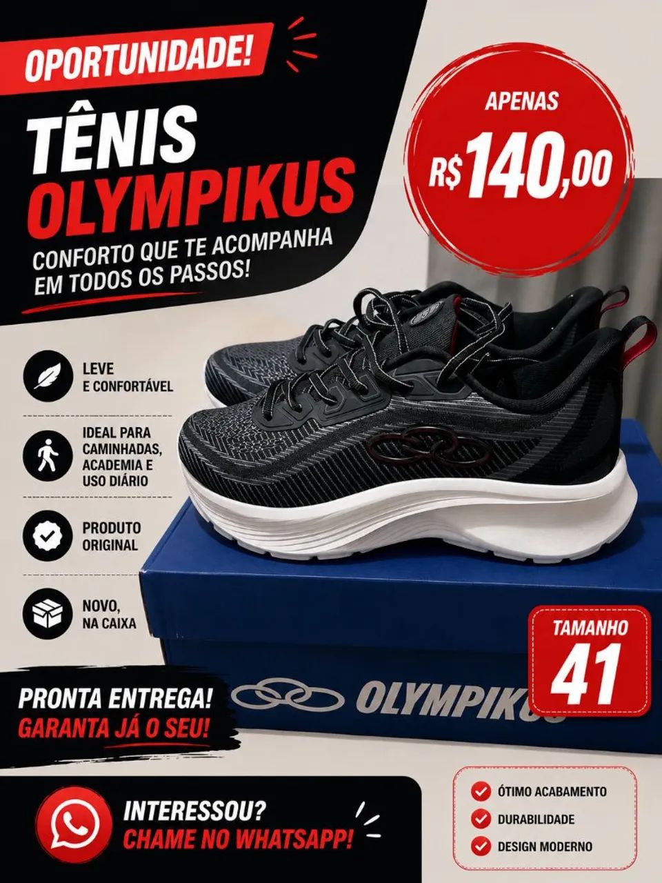 Tênis Olympikus masculino 