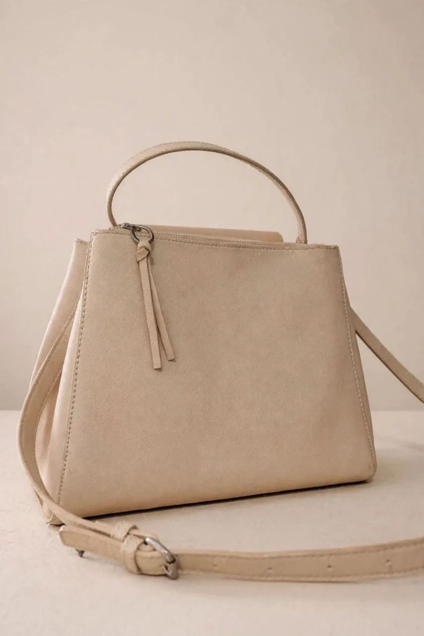 Bolsa Zara original off-white