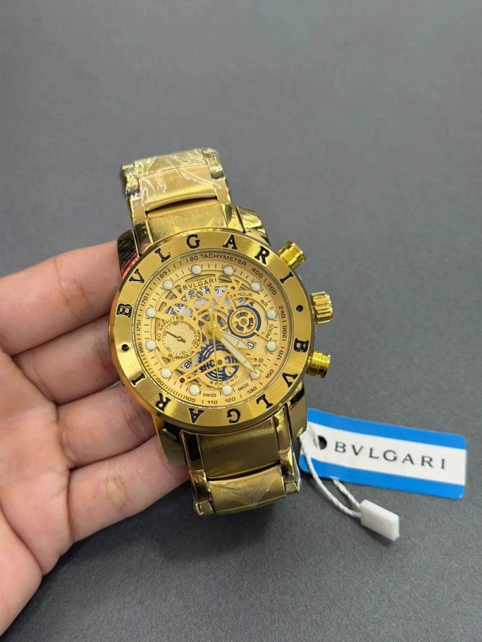 Relógio Bvlgari esqueleto  - Foto 3