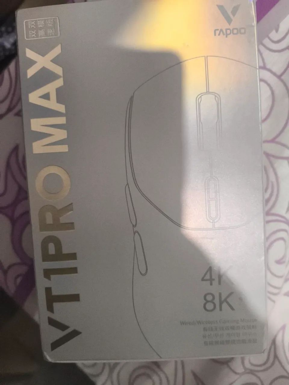 Mouse Gamer rapoo vt9 pro max 