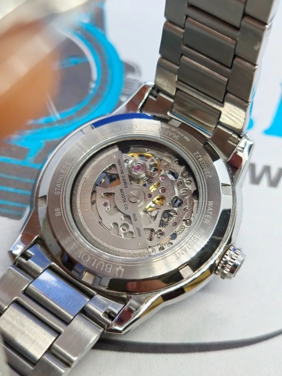 RELOGIO BULOVA SUTON SKELETON AUTOMATICO - Foto 4