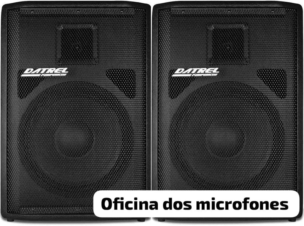 Caixa datrel ativa passiva de 12v