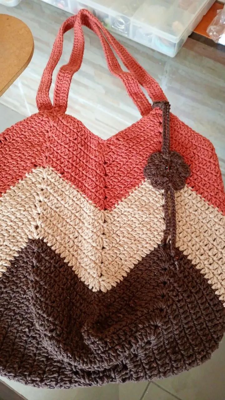 BOLSAS de CROCHÊ  - Foto 2