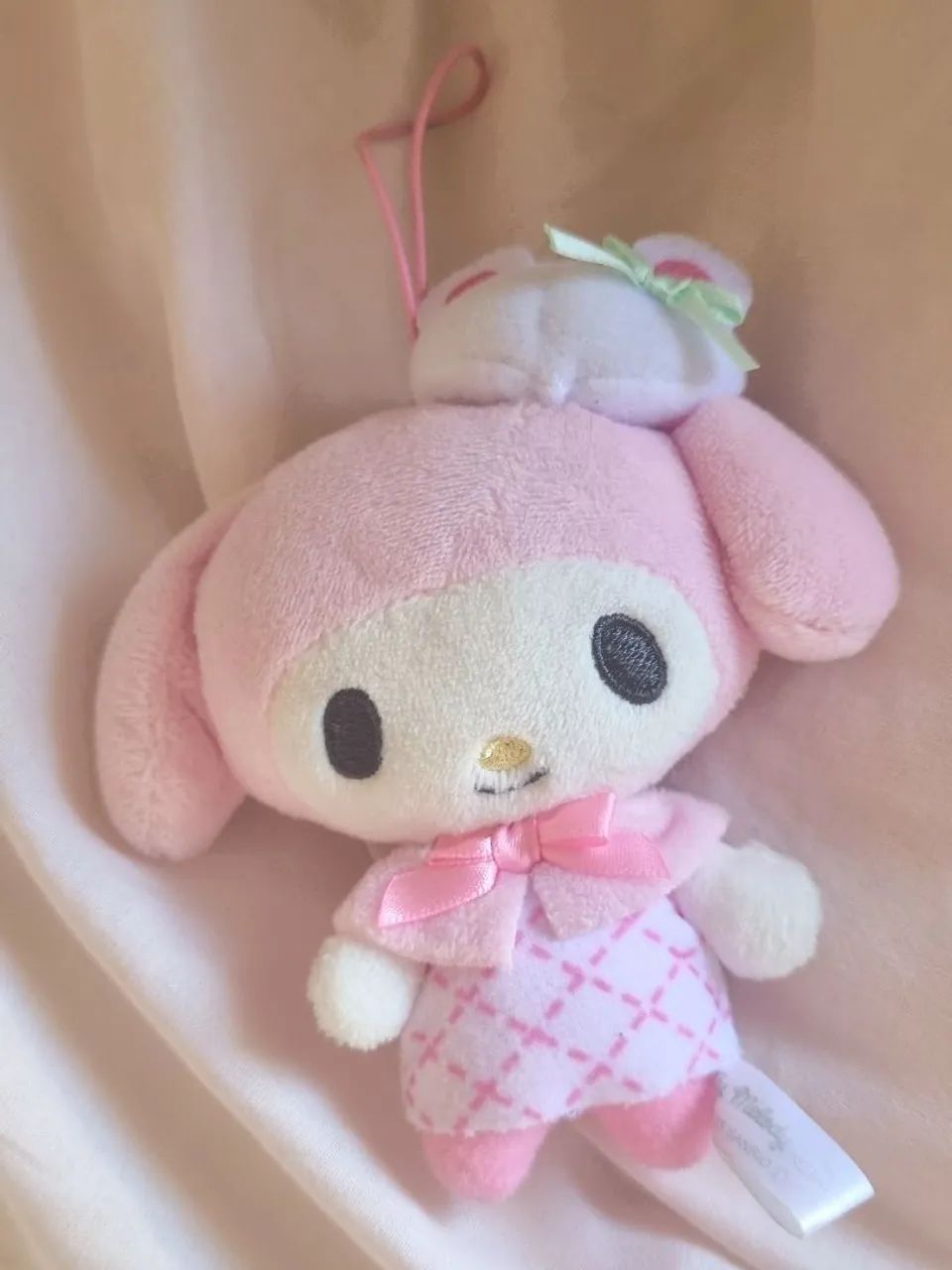 chaveiro de pelúcia my melody - original sanrio