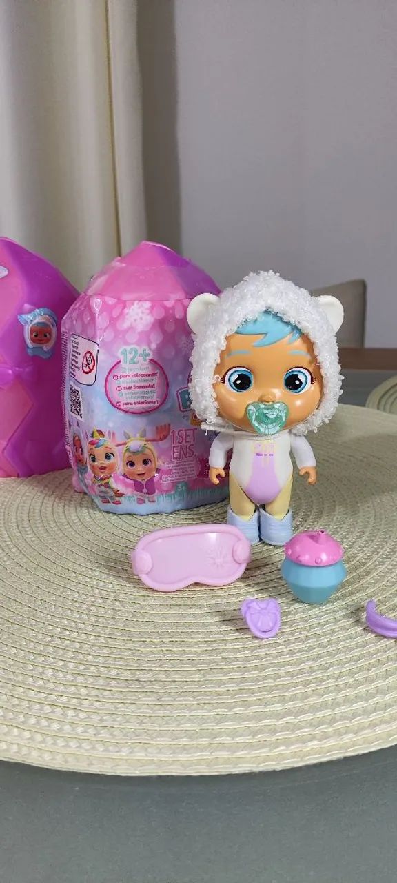 Boneca Cry Babies, Crystal, Ice Word  - Foto 5