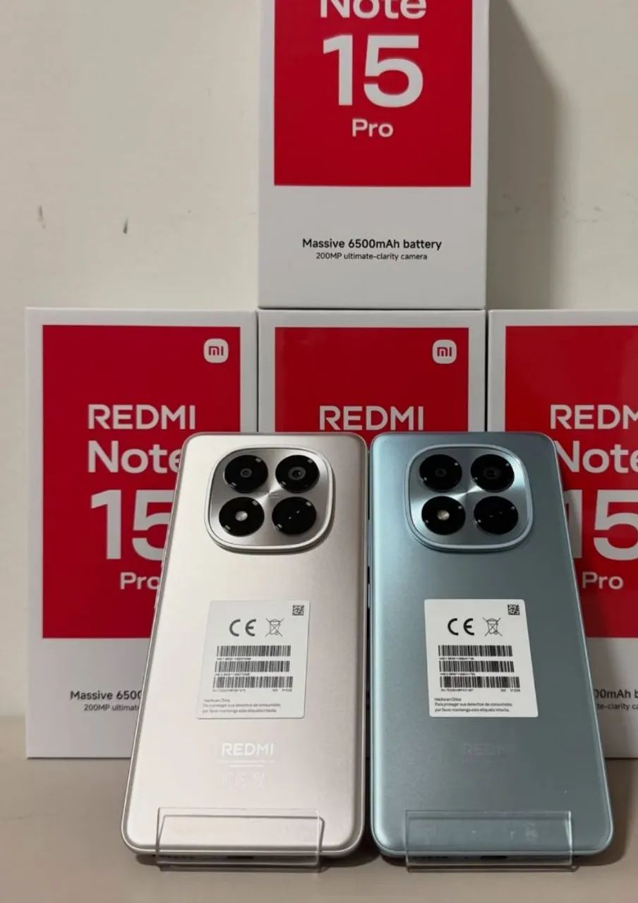 Xiaomi Redmi Note 15 Pro 4G 512/12 Pronta Entrega 