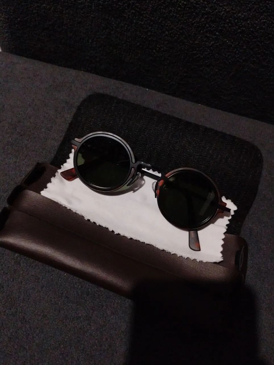 Óculos de Sol Vintage Armação Tartaruga Proteção UV 400