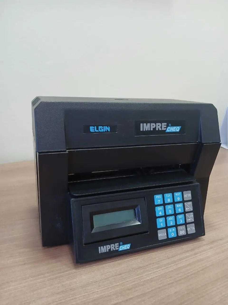 Impressora De Cheques Elgin Imprecheq Automática Preta
