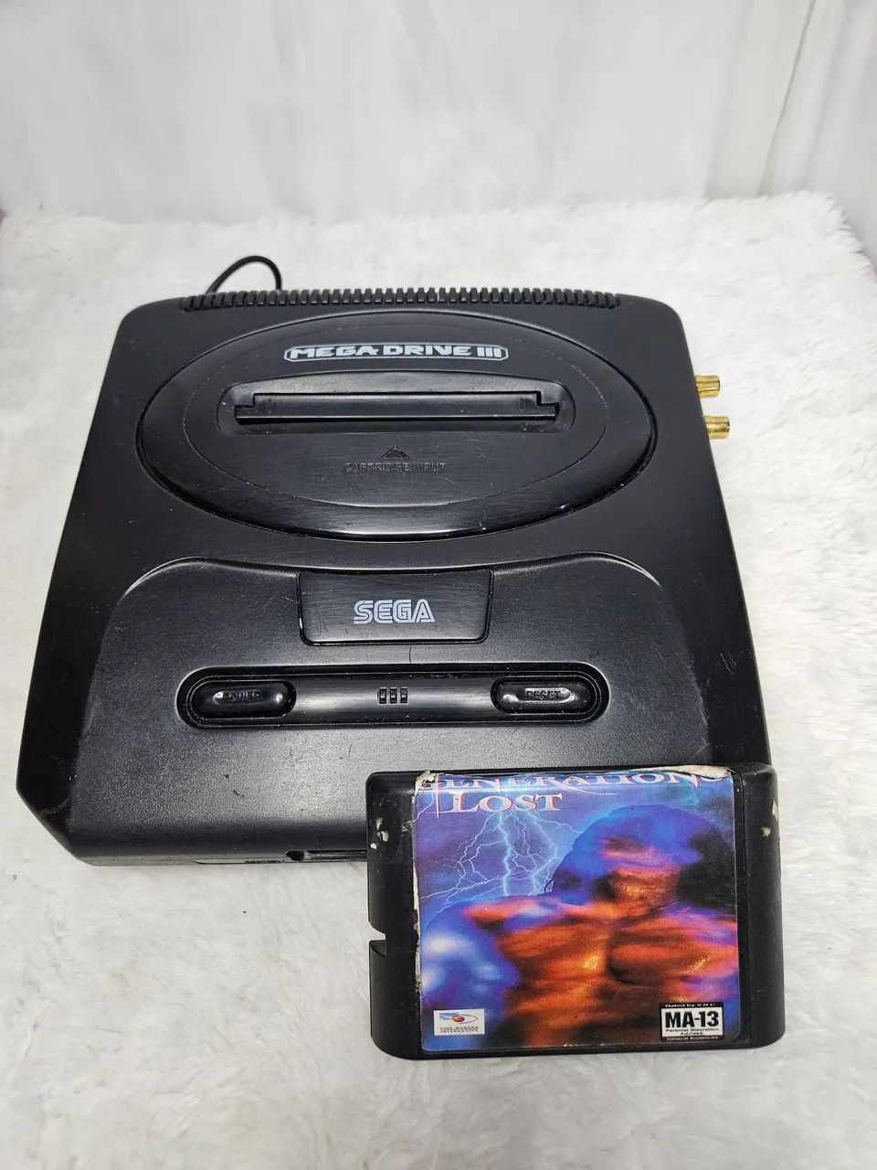 Mega drive com mod av  funcionando sem controle