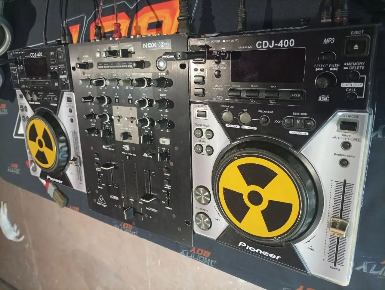 Cdj pionner 400 mas Mixer berhinger nox 404 funcionando perfeitamente  - Foto 2