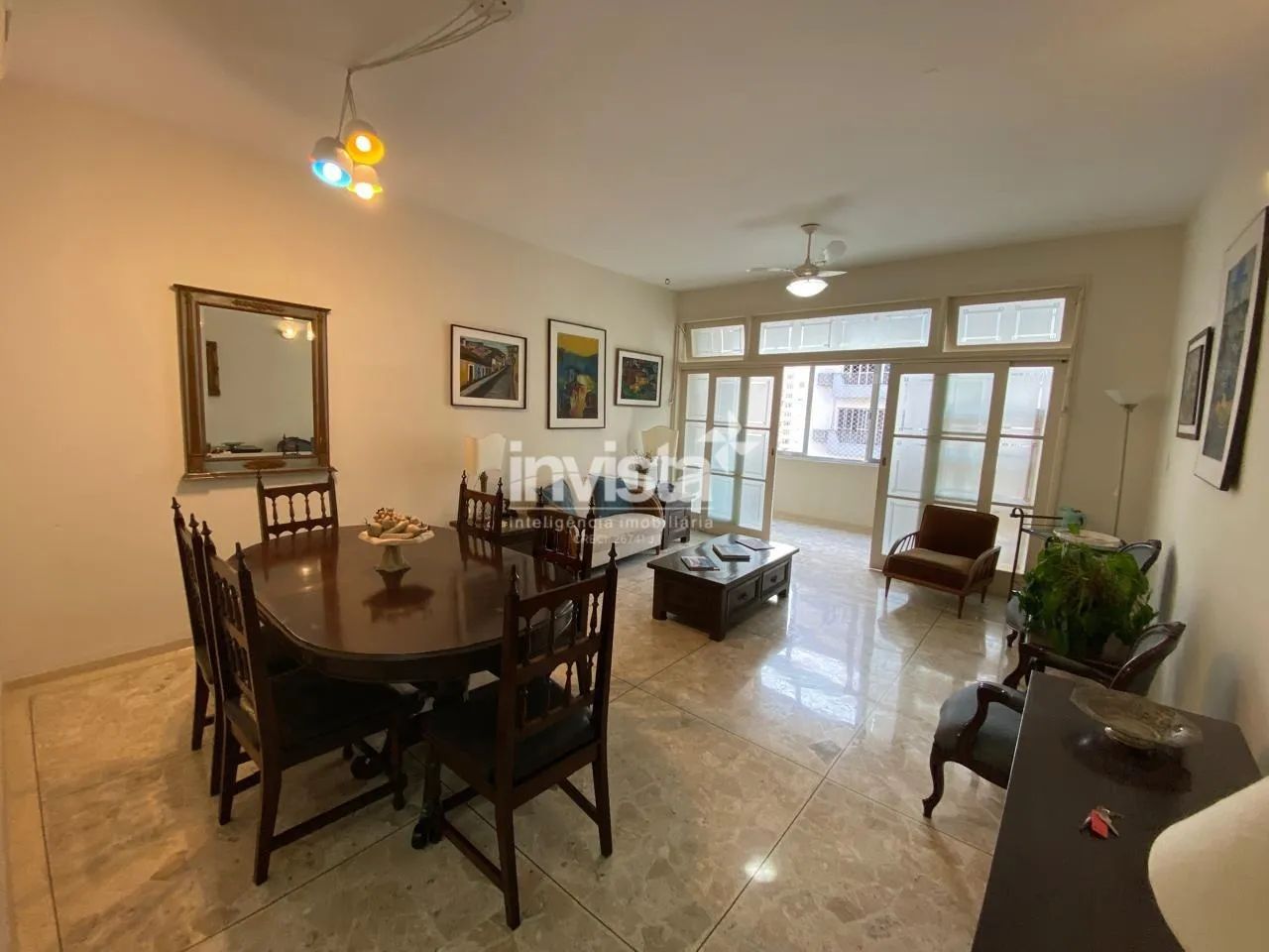 Apartamento 2 Dormitórios com Suíte, Frente ao Mar  Santos (José Menino) - Foto 2