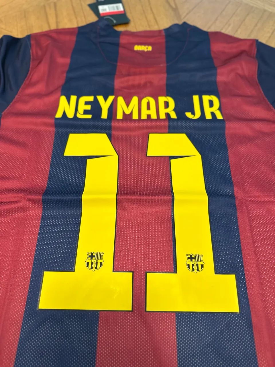 Camisa Barcelona 14/15 - NEYMAR JR - Foto 3