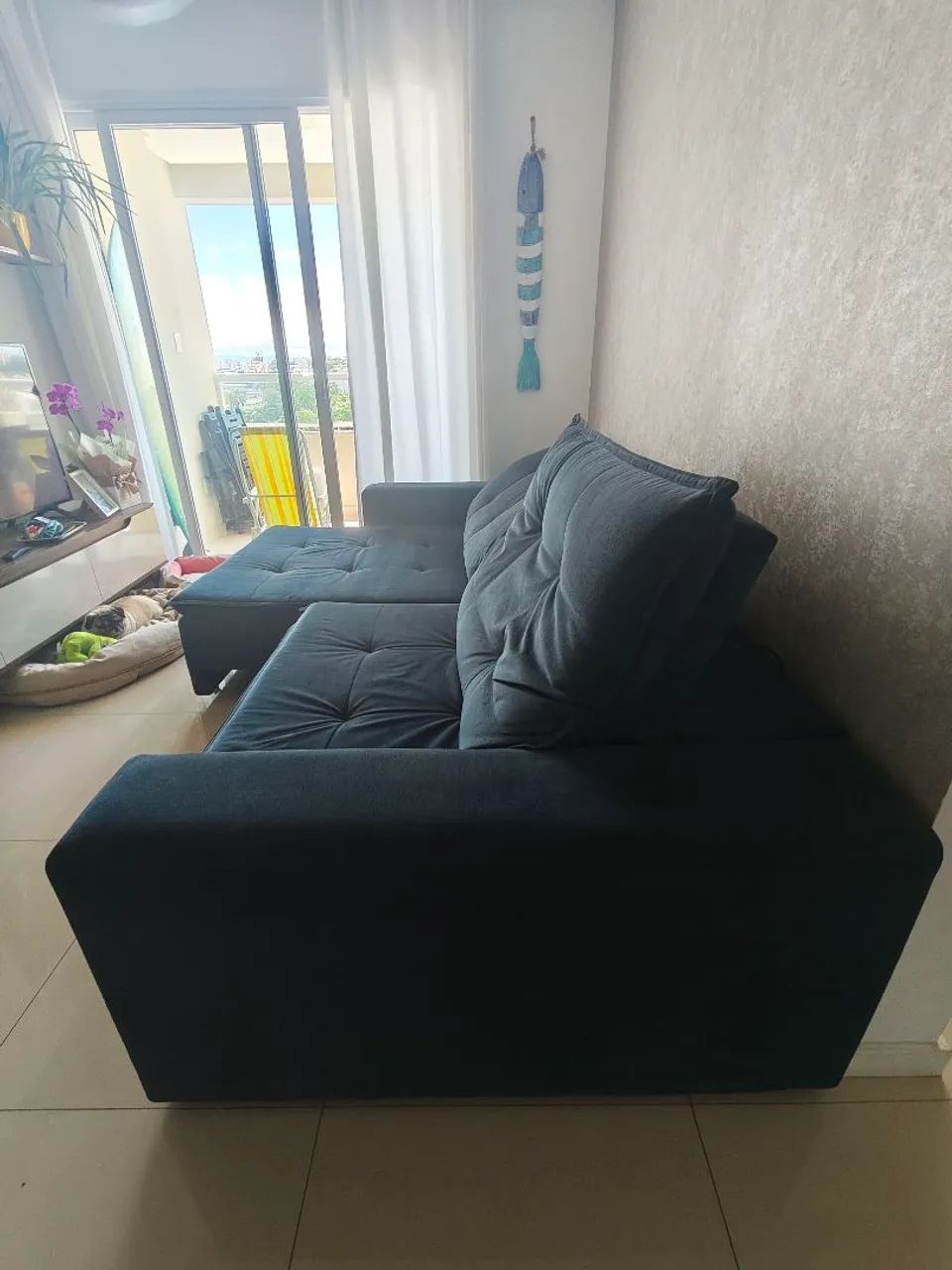 Vendo sofá de madeira italiana  - Foto 5