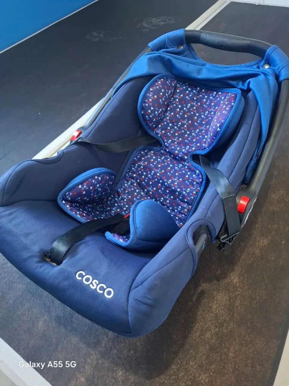 Bebê Conforto Cosco Bliss Azul - Foto 2