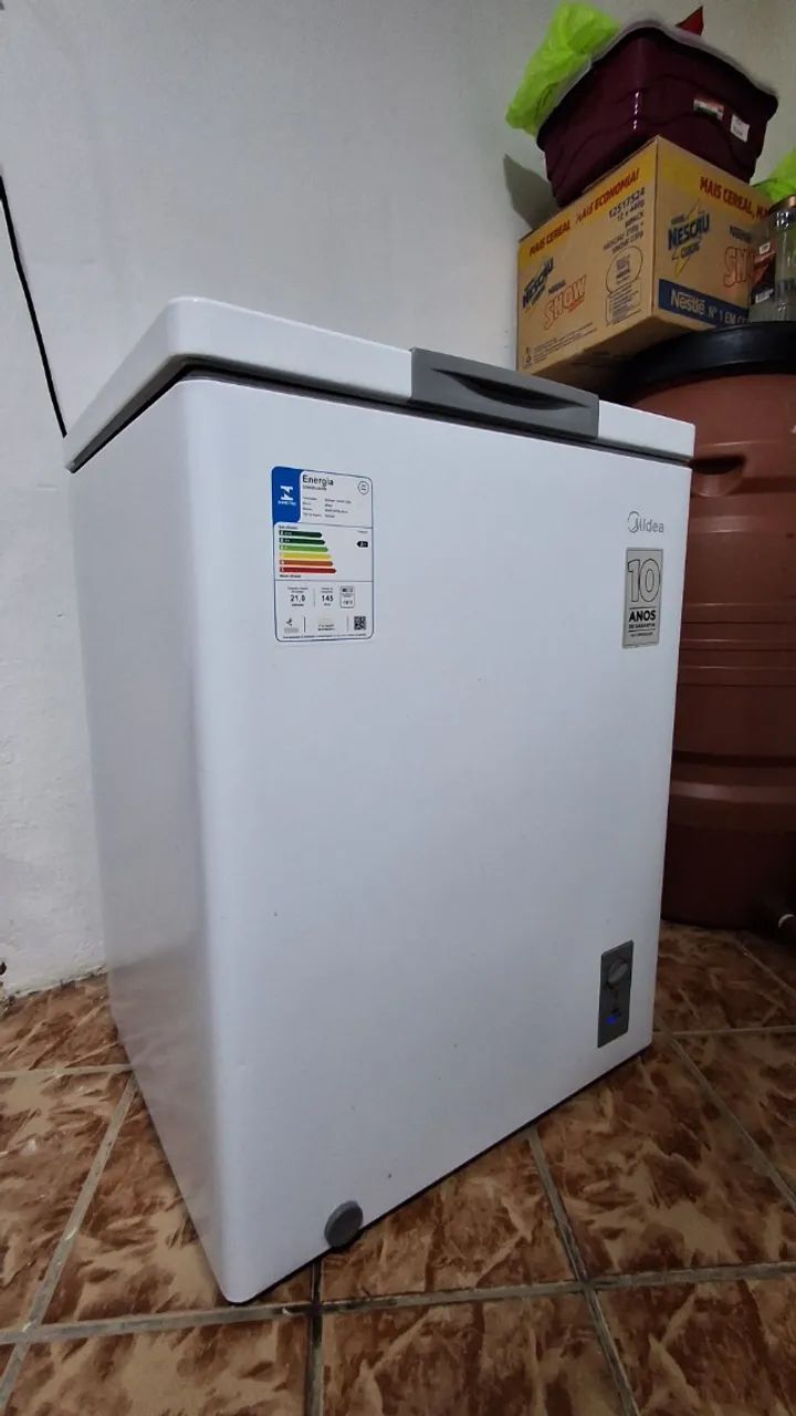 Freezer Midea 145 litros 220v branco 