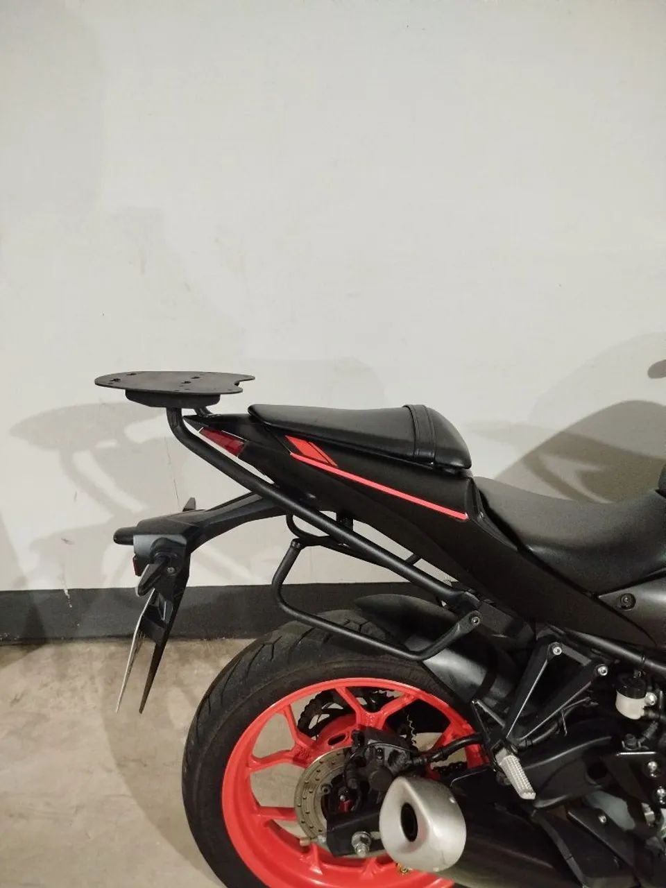 Suporte para baú com afastador de alforges  - Foto 3