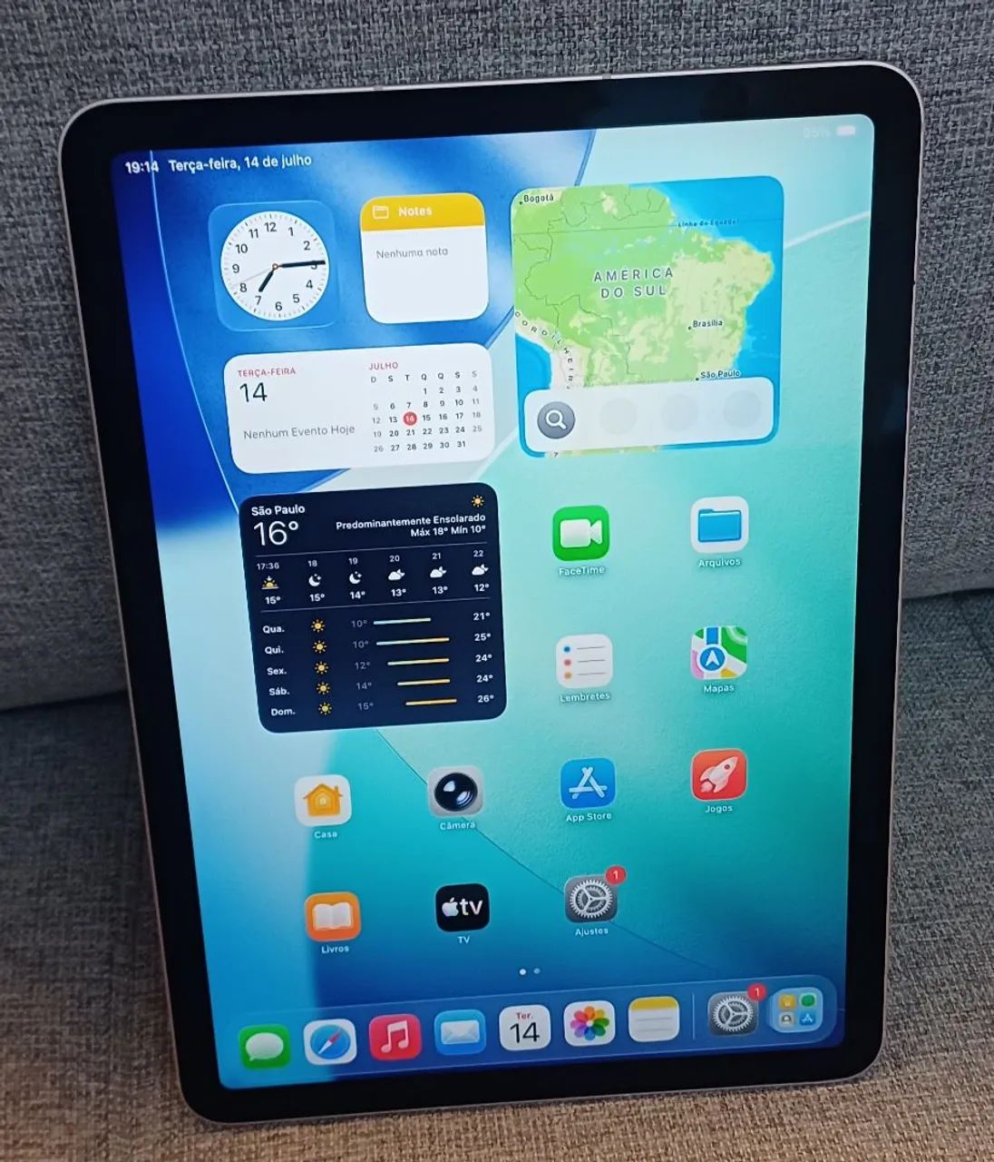 iPad Air 5 M1 256gb Wi-Fi e Cellular Troco