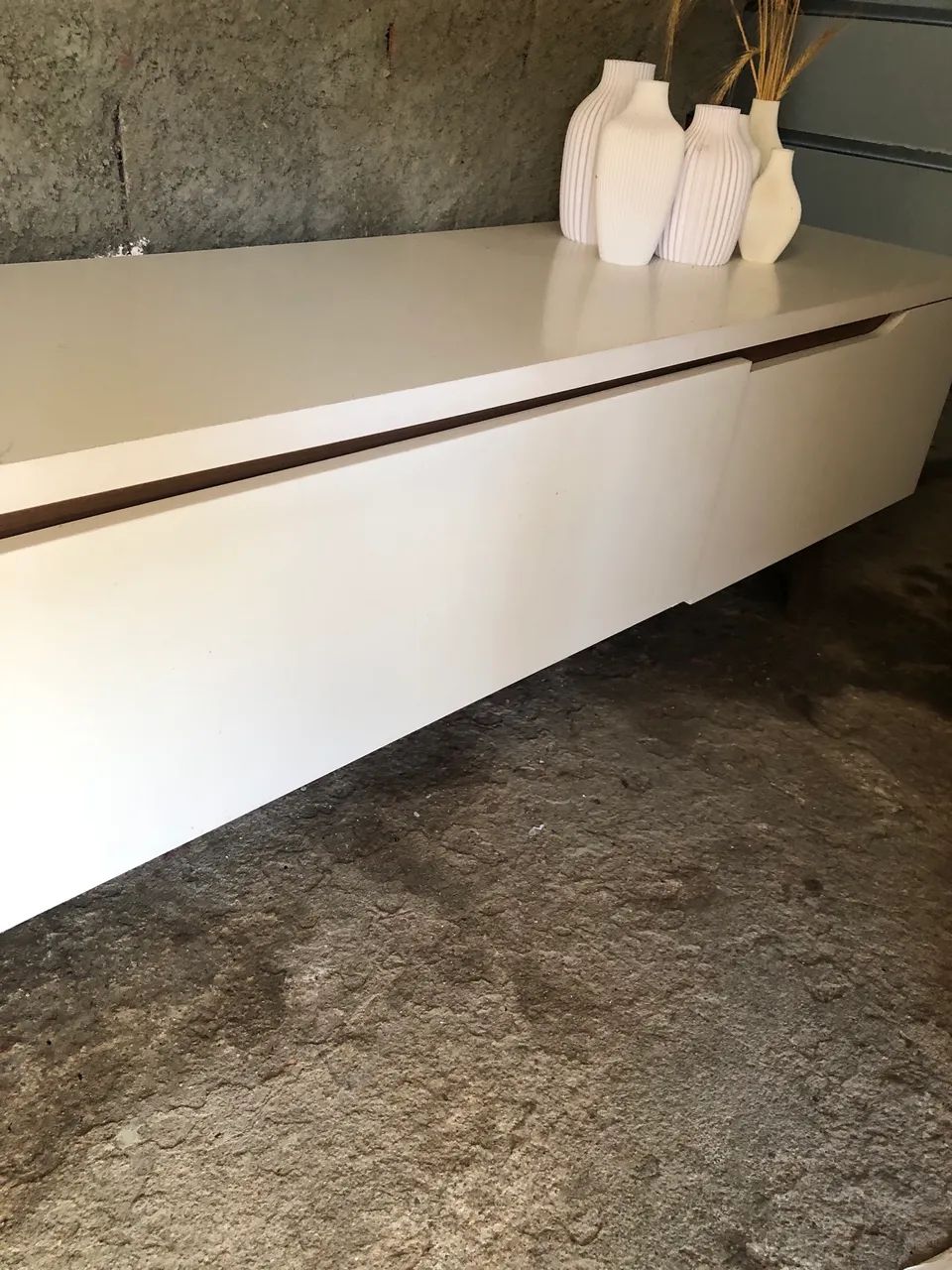 Rack branco 1,80mt para sala jantar - Foto 5