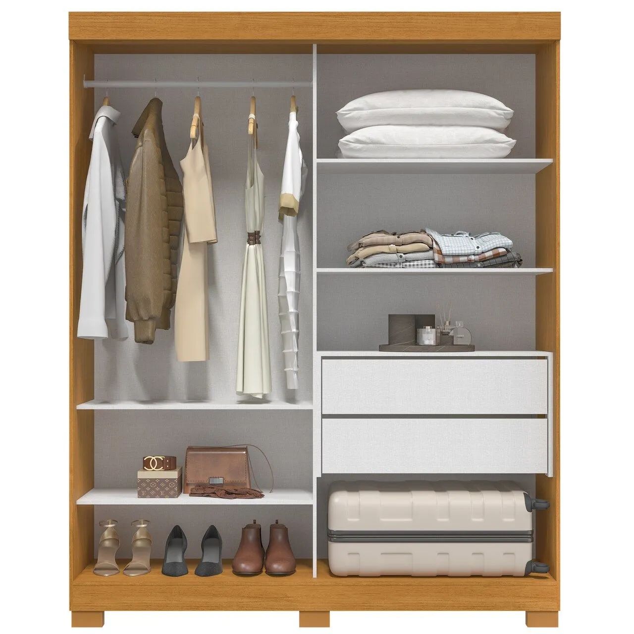 GUARDA-ROUPA HELENA 100% MDF  - Foto 4