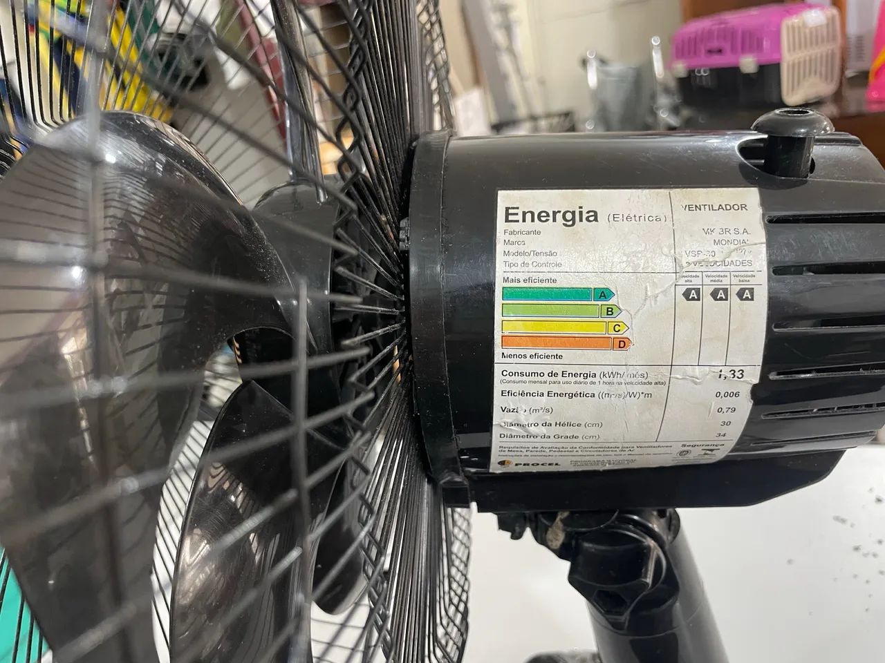 Ventilador Restaurado com 3 Velocidades  - Foto 5