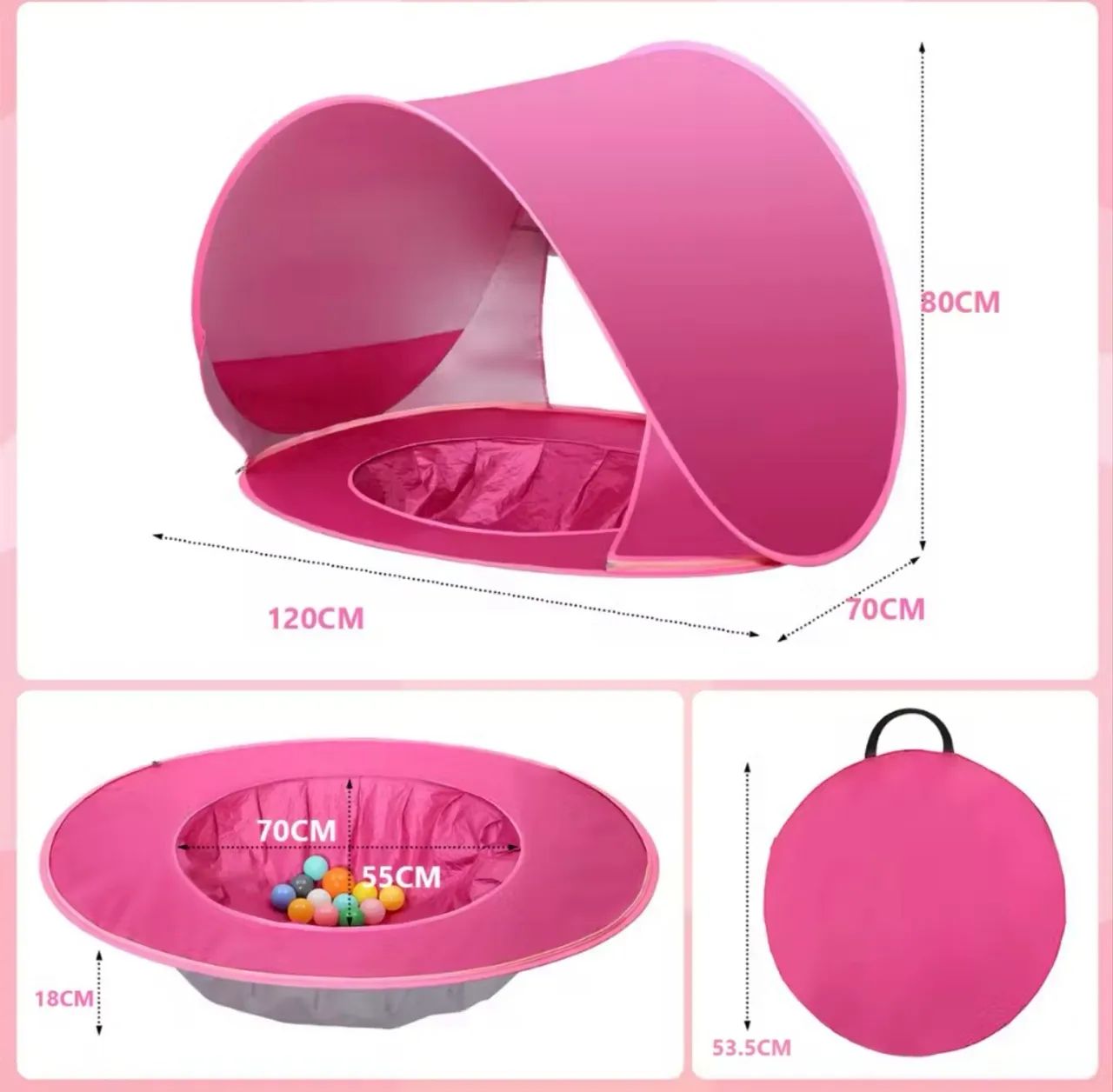 Barraca/tenda para bebê 