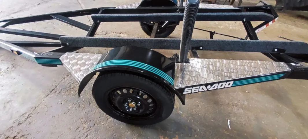 REBOQUE CARRETINHA PARA JET SKI NOVO - Foto 4