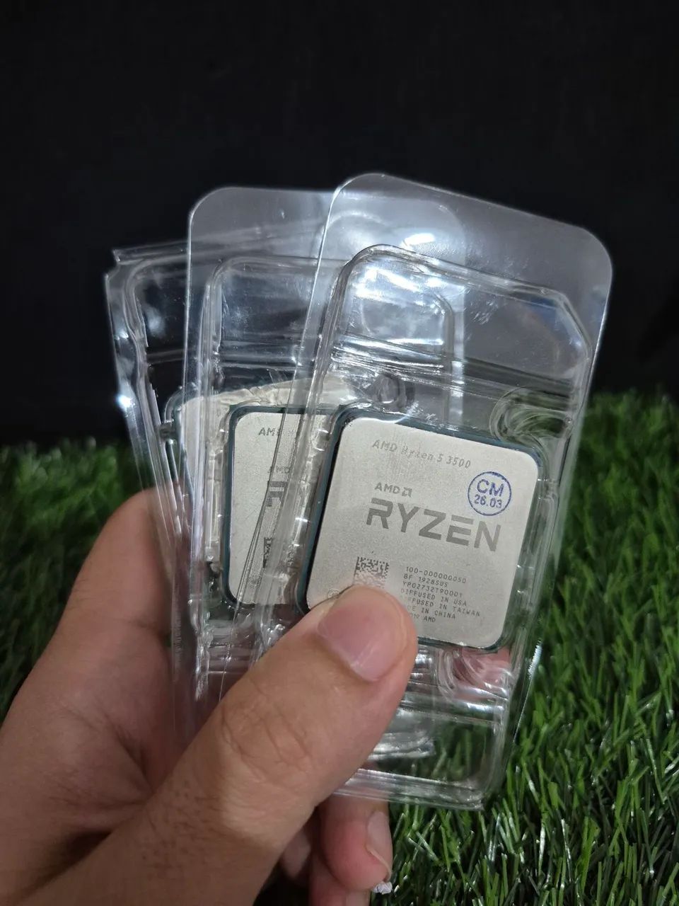 Processador Ryzen 5 3500 OEM com pasta térmica e garantia. 