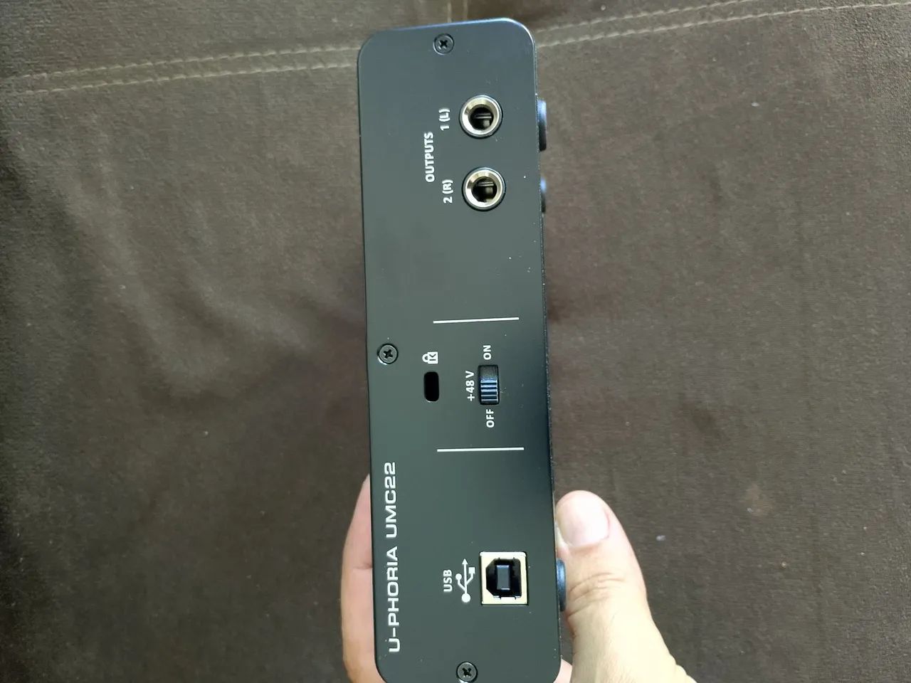 Vendo interface de áudio U-PHORIA UM22  - Foto 2