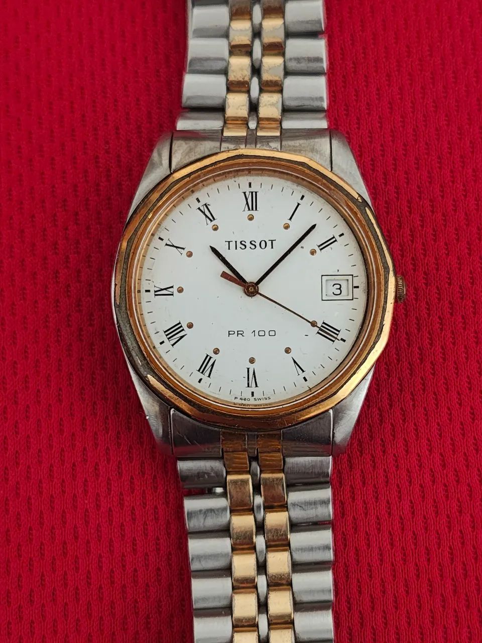 Relógio Tissot PR100 Quartz Banhado PARADO - Foto 4
