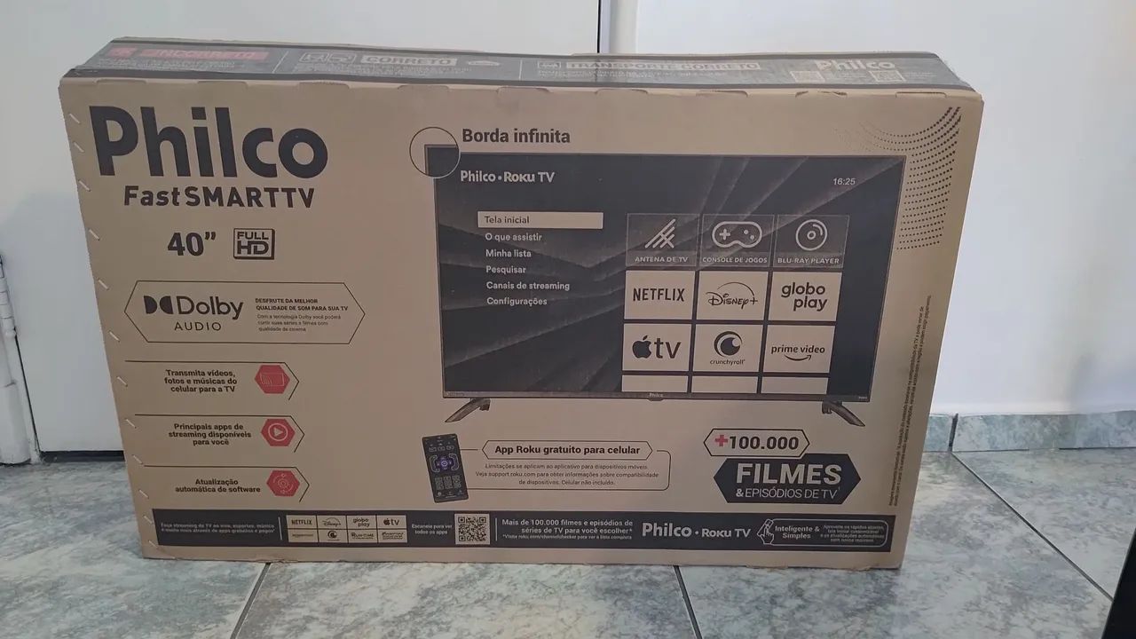 Tv philco smart tv roko 40' - Foto 4