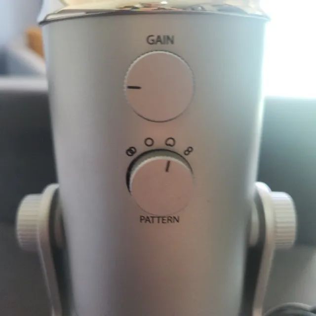 Blue Yeti USB Silver (Prata) - Sem Marcas de Uso - Foto 4