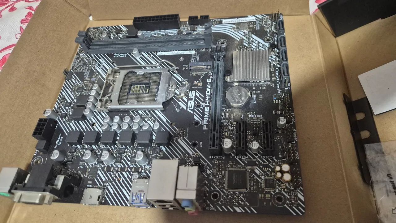 Placa mãe Asus Prime H410M-E  - Foto 2
