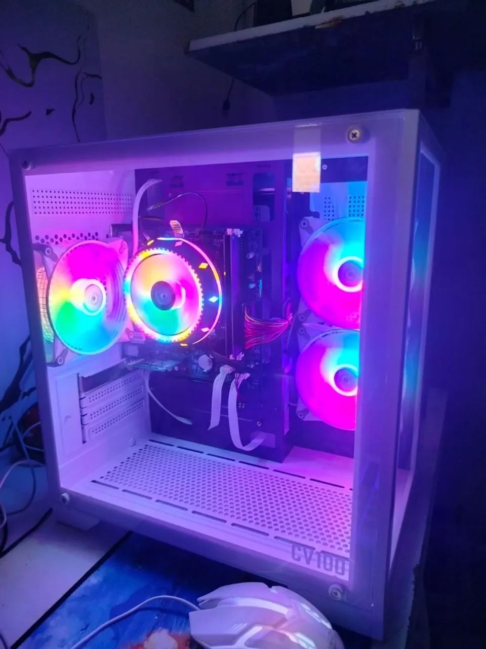 PC GMAER COMPLETO I3 9 GERAÇÃO DDR4 SSD FAN RGB  - Foto 3