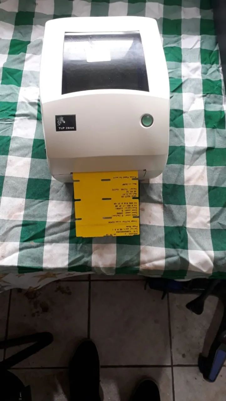 Impressora zebra TLP 2844