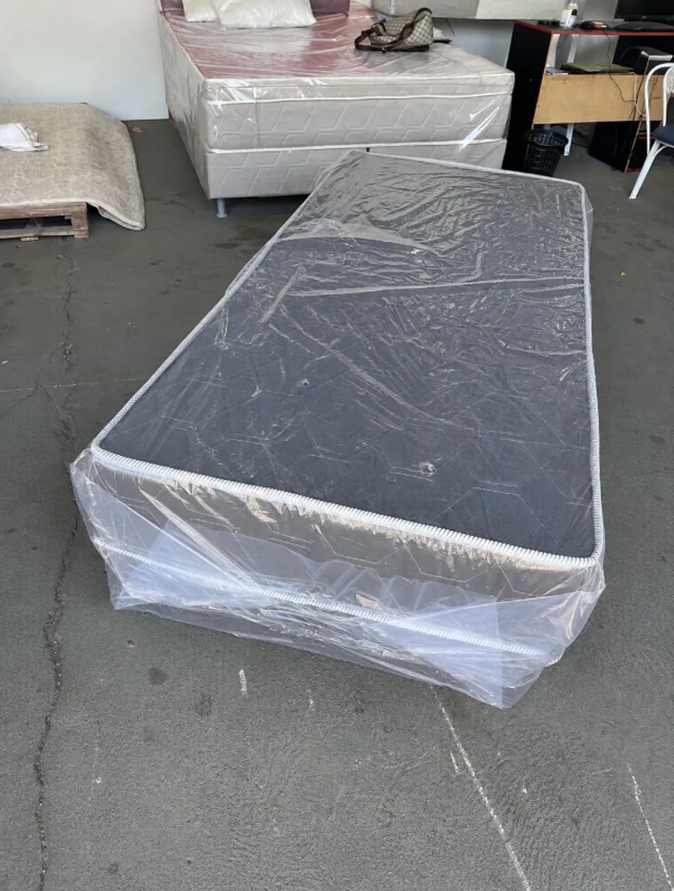Cama box solteiro 