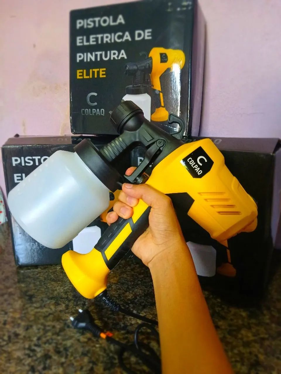 Pistola de Pintura Elétrica