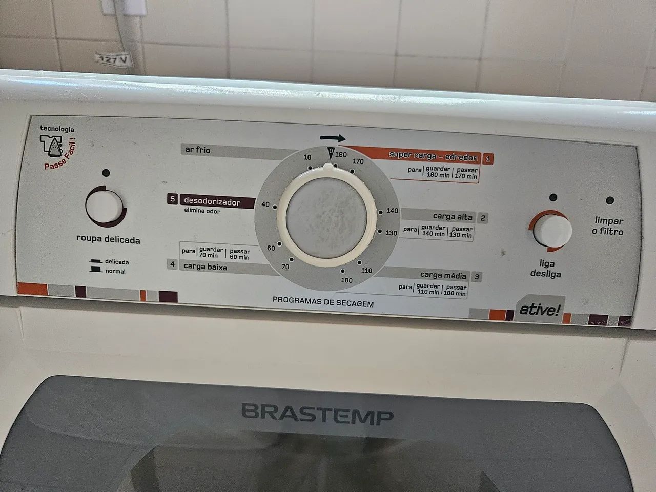 Secadora de Roupas Brastemp Ative