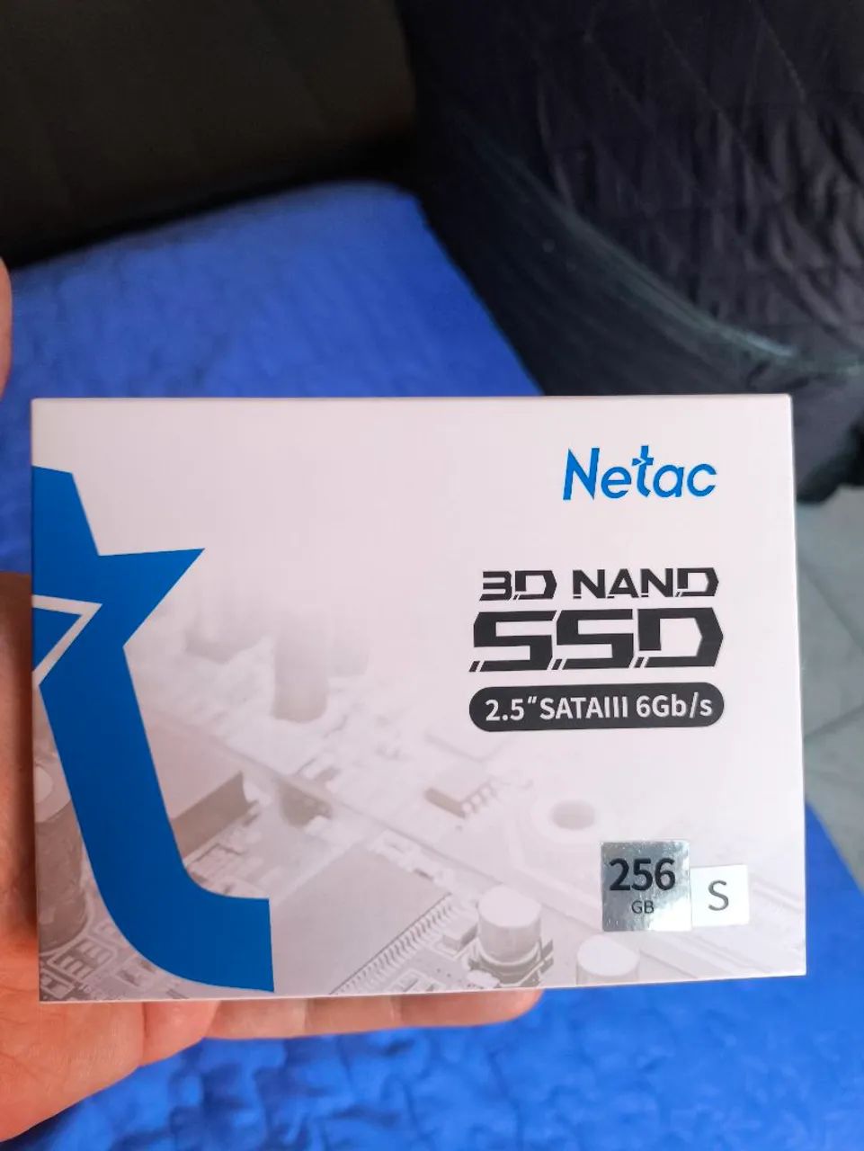 SSD Sata Netac 256gb com case em alumínio  - Foto 2