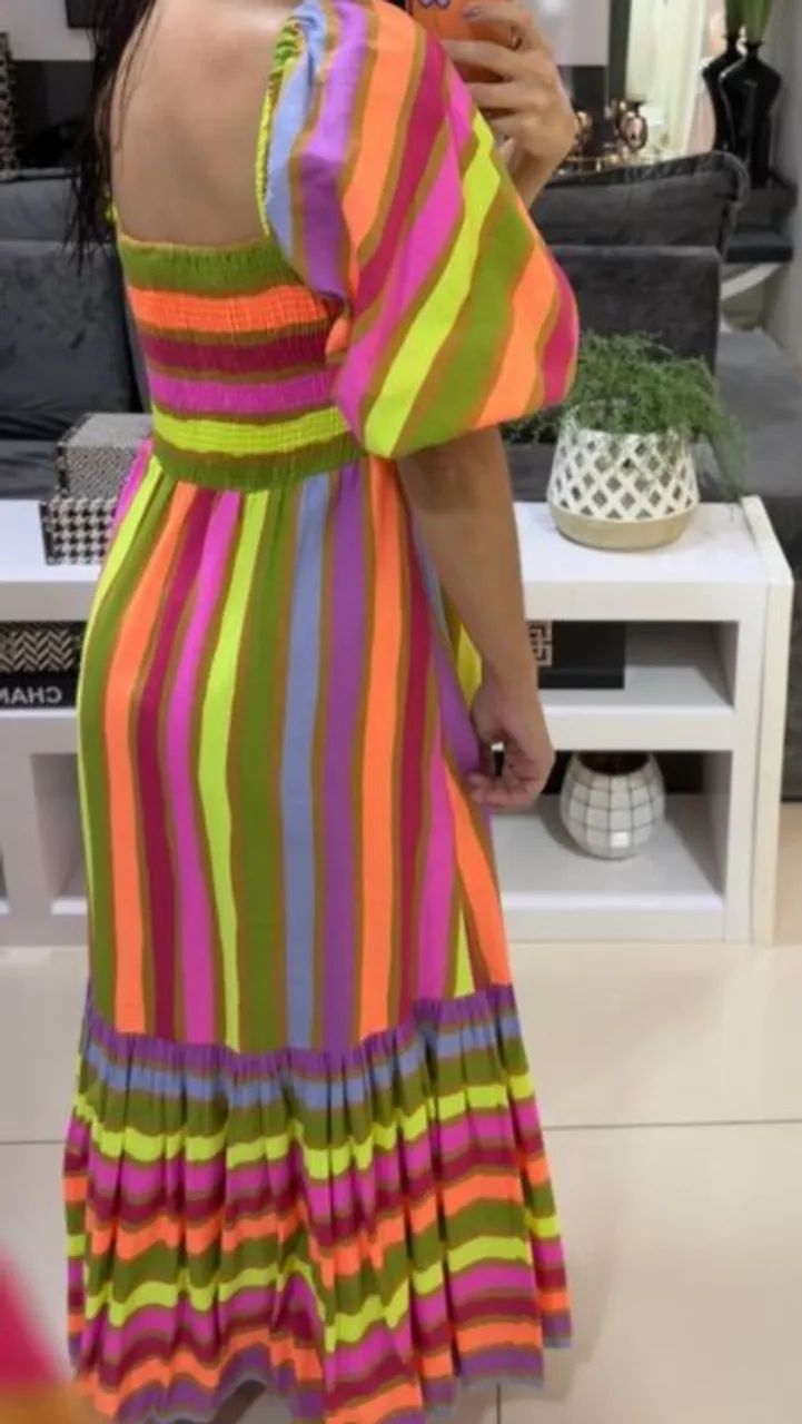 Vestido Farm M - 100% algodão  - Foto 2