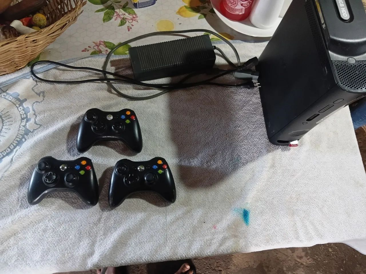 Xbox 360 desbloqueado + aurora e rgh - Foto 5
