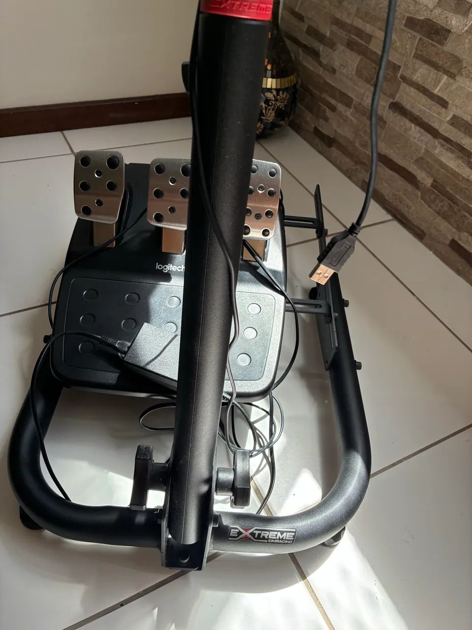 Logitech G29, câmbio e suporte - Foto 2