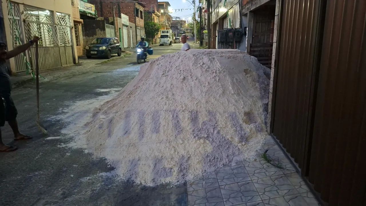 Cacamba de areia