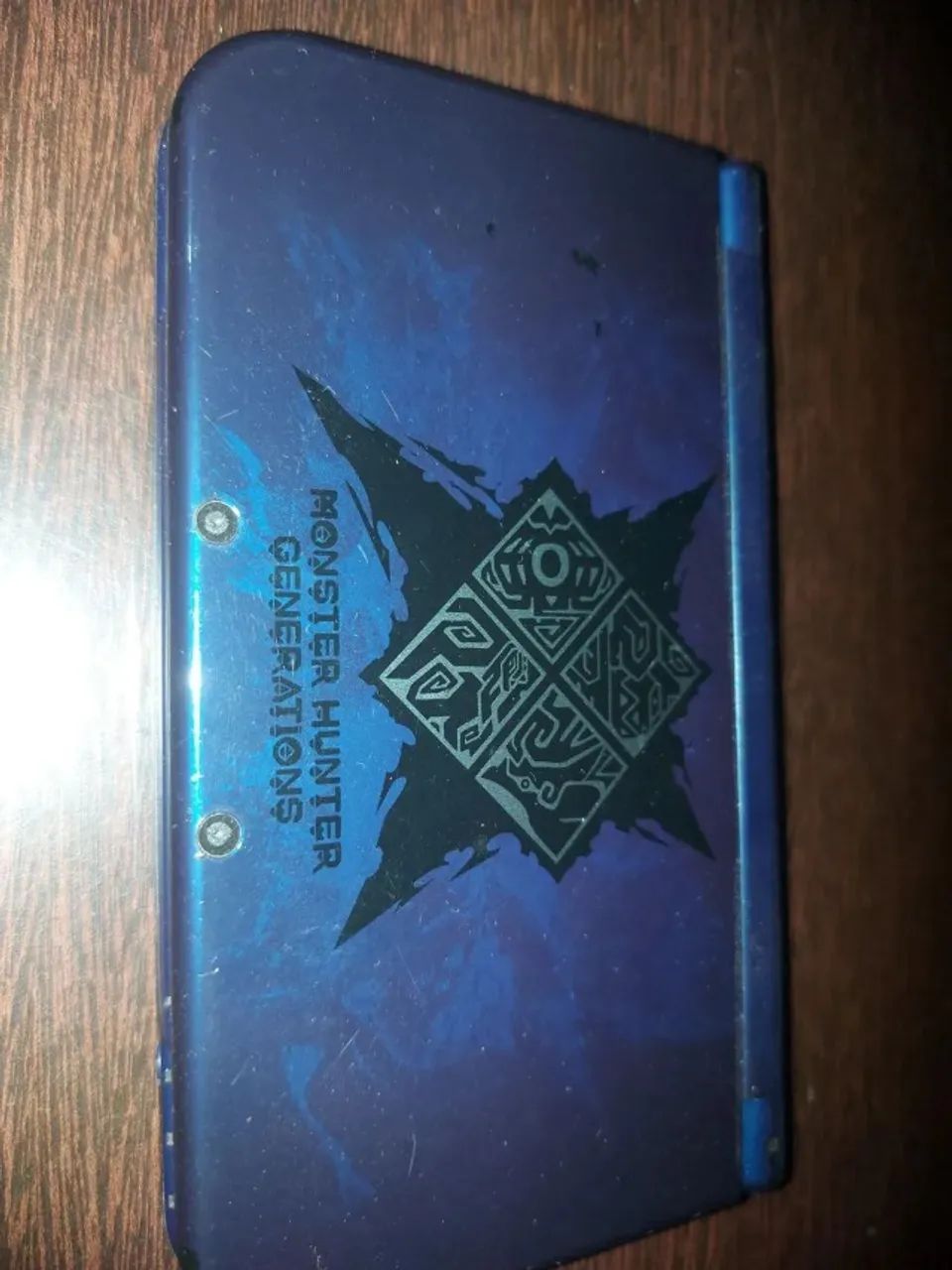 Nintendo New 3DS XL Monster Hunter Generations Destravado Com 64GB De Jogos + Case - Foto 2