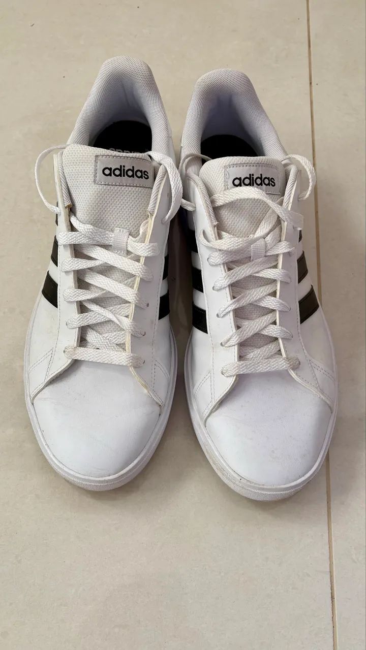 Tênis Adidas branco, 44 - Foto 4
