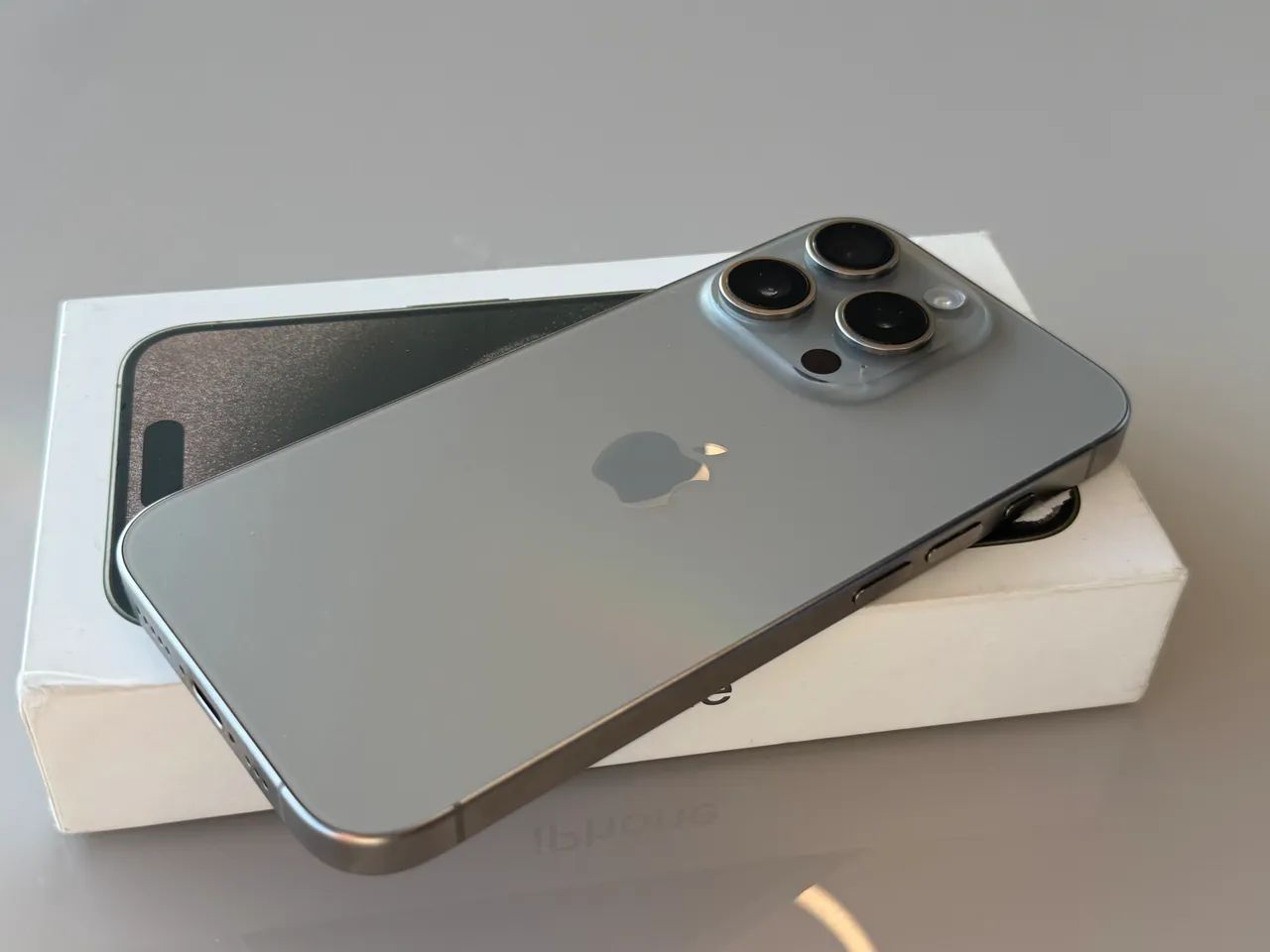 iPhone 15 PRO 128GB Cinza - Foto 5
