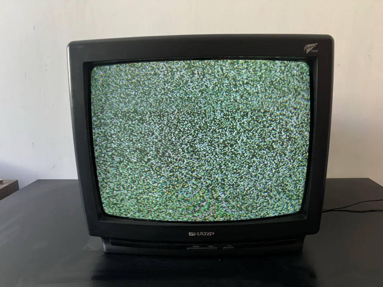 TV Sharp Panoramic Vision Antiga de Tubo Vintage Retrô - Foto 2