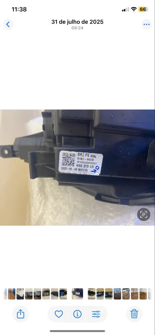 Farol esquerdo original 2023 até 2025 - Foto 5