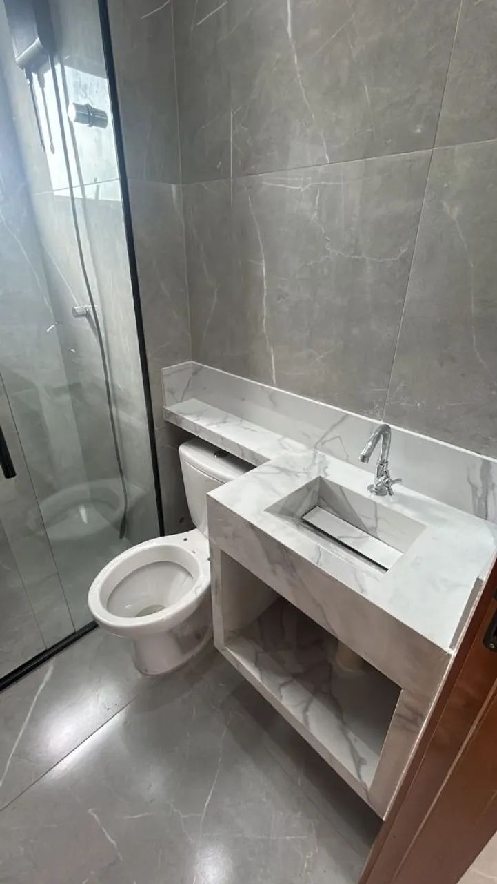 Pia com Armário em porcelanato  - Foto 2