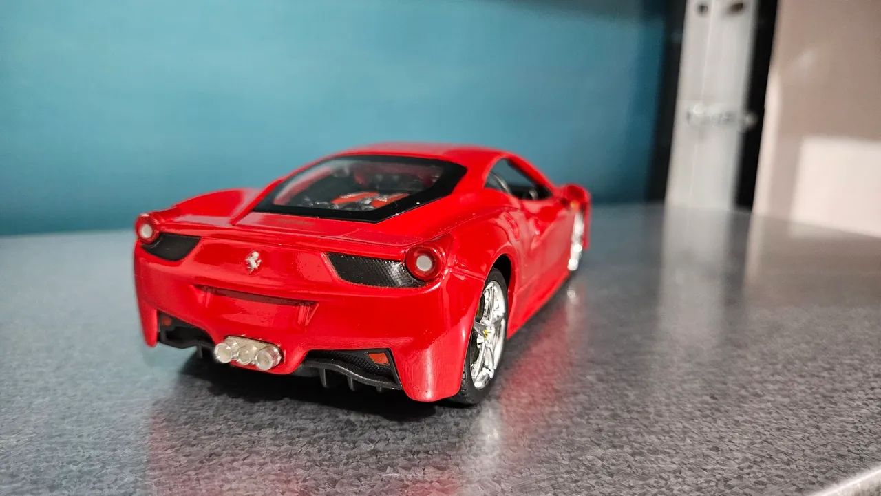 自動車 Fujimi 1/24 Ferrari 458 Italia Miniatura Ferrari 458 Itália 1:24 - Hobbies e coleções - Jardim